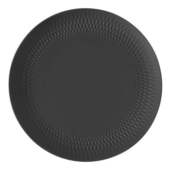 Bol decorativ pentru fructe, portelan, negru, 320 mm, Manufacture collier Villeroy and Boch Bol decorativ pentru fructe, portelan, negru, 320 mm, Manufacture collier Villeroy and Boch