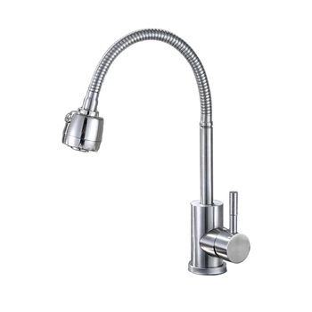 Baterie Bucatarie cu Pipa Flexibila DISE, Inox SUS304, Satinat Baterie Bucatarie cu Pipa Flexibila DISE, Inox SUS304, Satinat