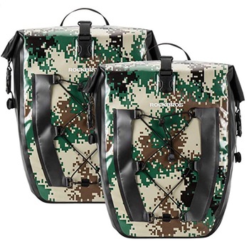 Set 2 genti bicicleta Rockbros, AS-002-1C, Camuflaj, 27 L, Multicolor Set 2 genti bicicleta Rockbros, AS-002-1C, Camuflaj, 27 L, Multicolor