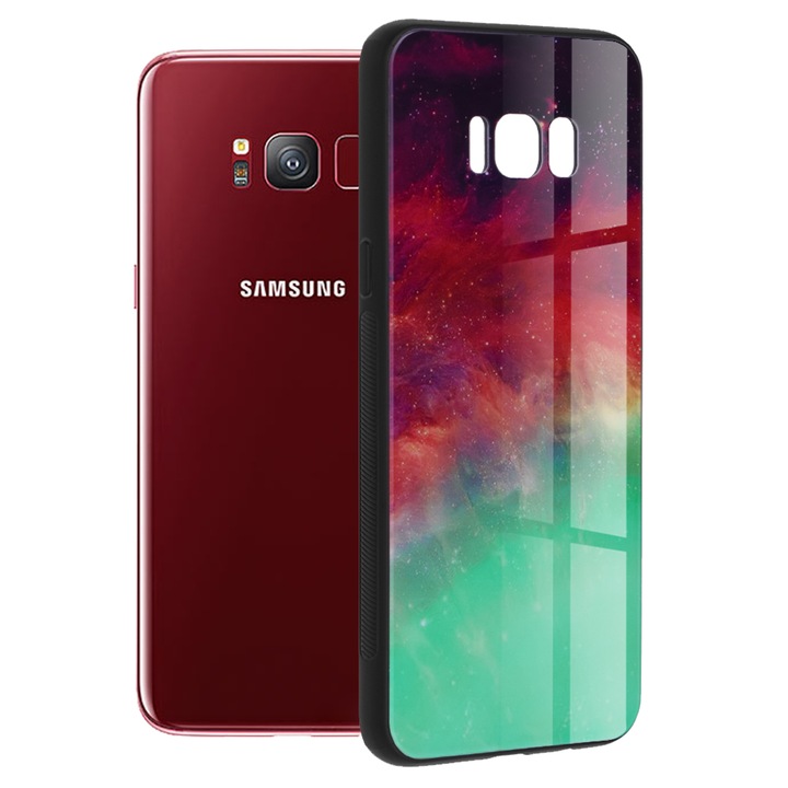 Калъф Glaze Series, съвместим с Samsung Galaxy S8 - Fiery Ocean