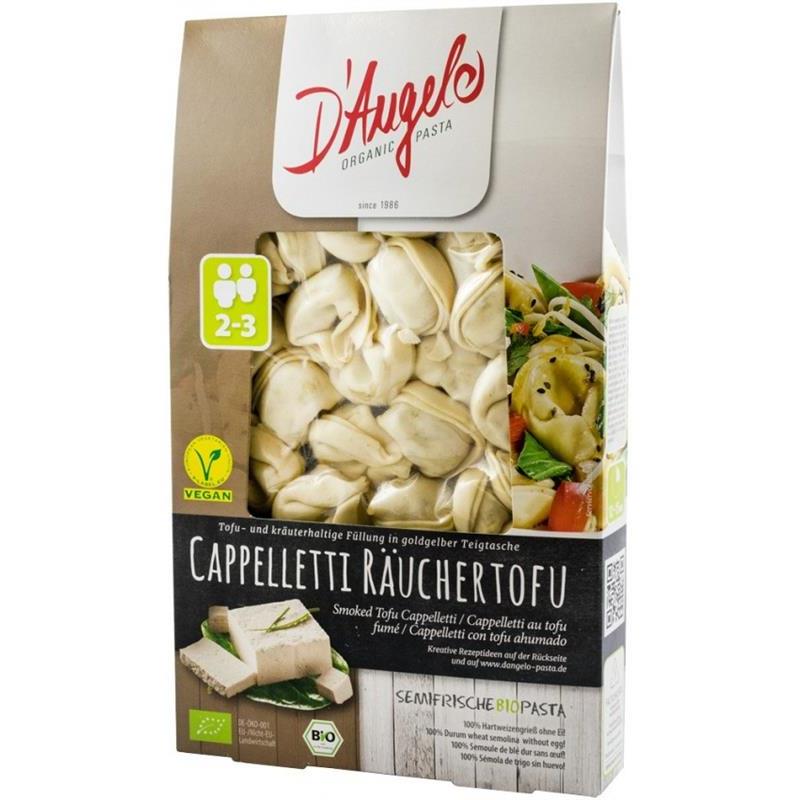 Paste Cappelletti cu Tofu Afumat Bio 250 grame D'Angelo