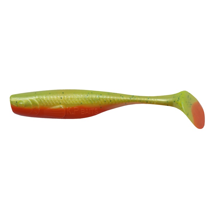 Set 5 buc Shad KP Lazy Shad 7.5cm, Silk Carrot