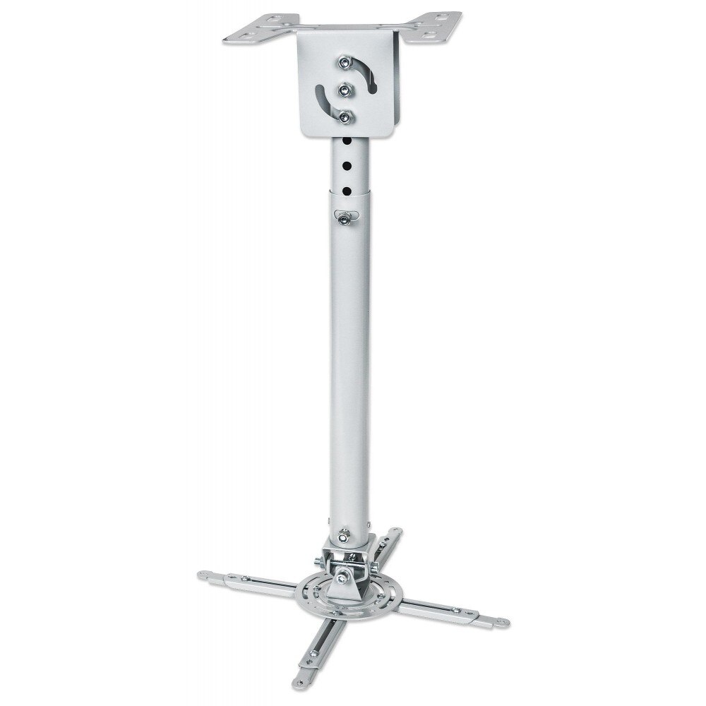 Suport proiector de tavan, reglabil, MANHATTAN, alb, ICA-PM 106SM