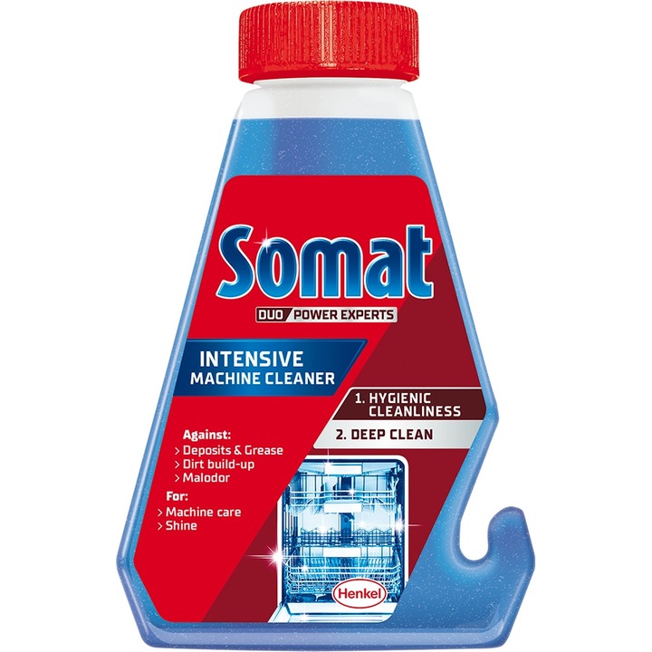 Solutie pentru curatarea masinii de spalat vase Somat Machine, 250 ml