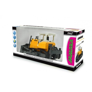 Buldozer cu telecomanda Jamara LIEBHERR 1:20 2.4GHz cu functii pentru lama si sunete reale Buldozer cu telecomanda Jamara LIEBHERR 1:20 2.4GHz cu functii pentru lama si sunete reale
