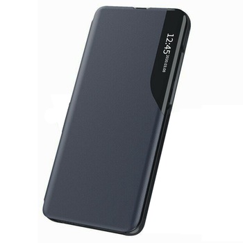 Husa Tip Carte OSinvent Eco Book Compatibila Cu Samsung Galaxy A22 5G, Piele Ecologica - Albastru