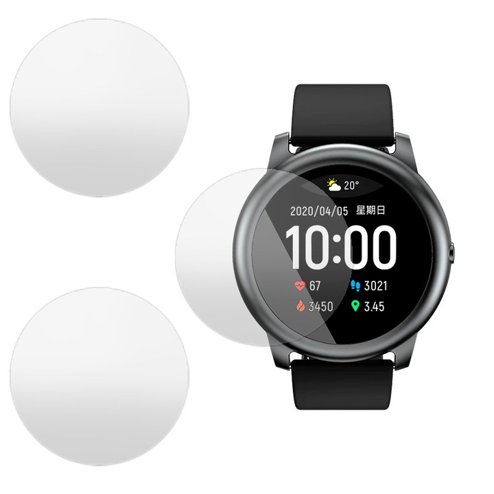 3 db antireflexiós regenerálódó szilikon SILKASE fólia Haylou Solar LS05