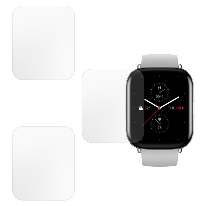 3 db antireflexiós regenerálódó szilikon SILKASE fólia Amazfit ZEPP E