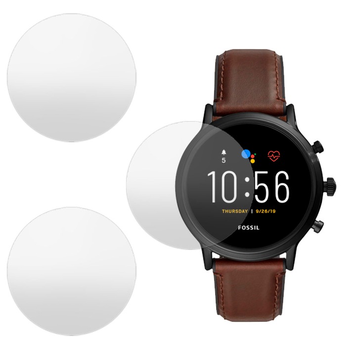 3 db antireflexiós regenerálódó szilikon SILKASE fólia Fossil The Carlyle HR