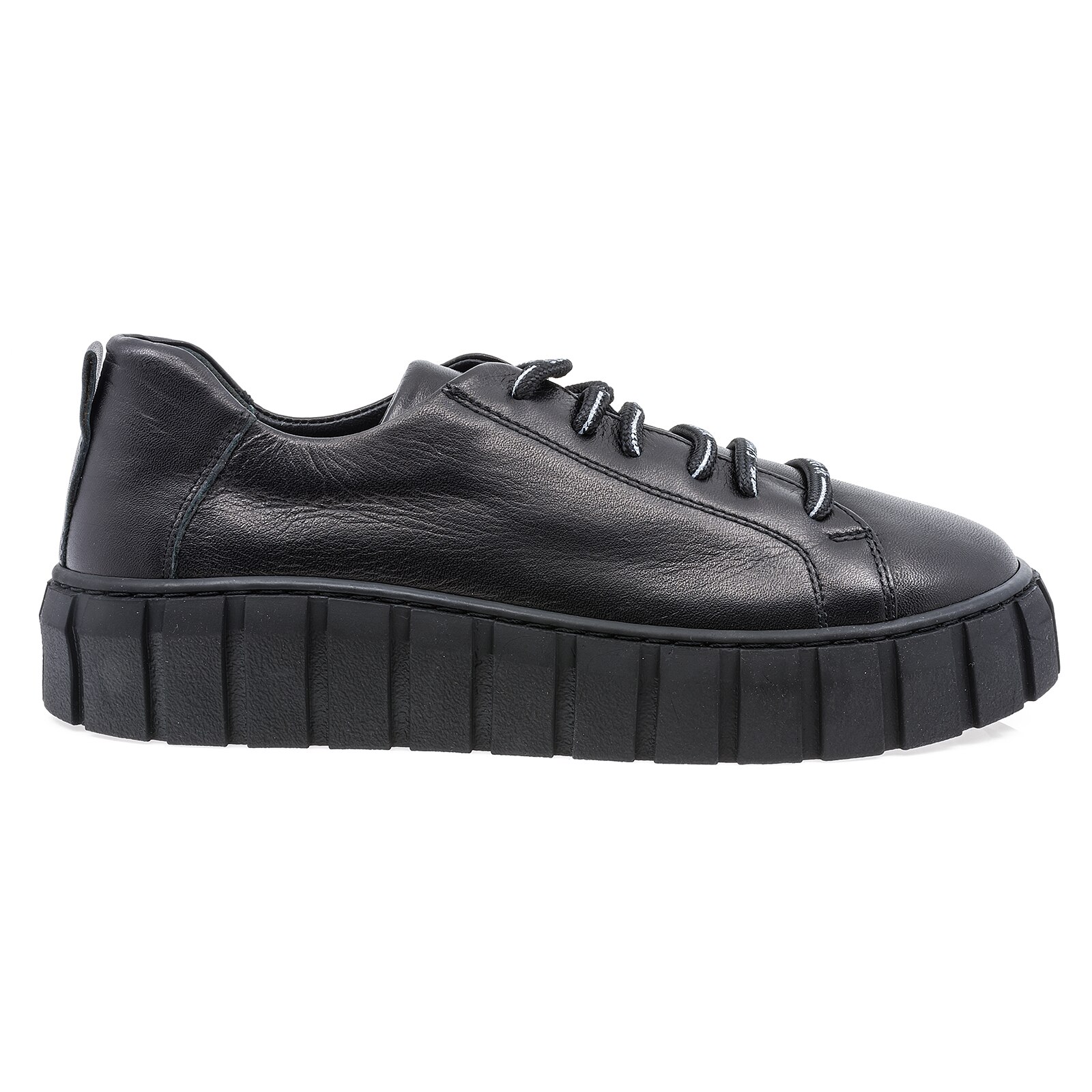 Pantofi dama, Caspian, CAS-D30-29, casual, piele naturala, Negru