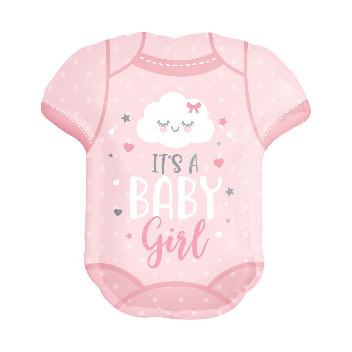 Balon Folie Body It's a Baby Girl - 55 x 60 cm