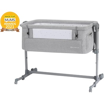 Patut 2 in 1 Co Sleeper Kinderkraft Neste Up, Gri Patut 2 in 1 Co Sleeper Kinderkraft Neste Up, Gri