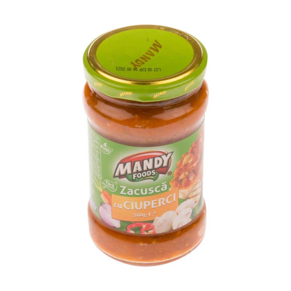 Zacusca cu Ciuperci Mandy, 280 g