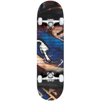 Skateboard din lemn, Flott, ABEC7, roti PU, 79 cm, design graffiti Skateboard din lemn, Flott, ABEC7, roti PU, 79 cm, design graffiti