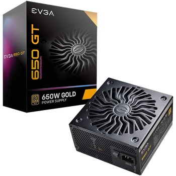 Sursa EVGA SuperNOVA 650 GT, 80 PLUS® Gold, 650W, Fully Modular Sursa EVGA SuperNOVA 650 GT, 80 PLUS® Gold, 650W, Fully Modular
