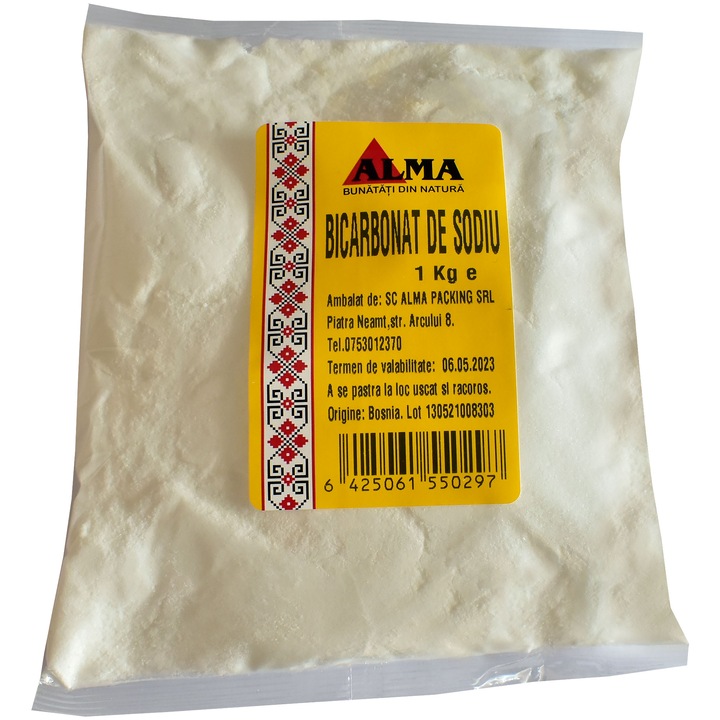 Bicarbonat de sodiu Alma 1 kg