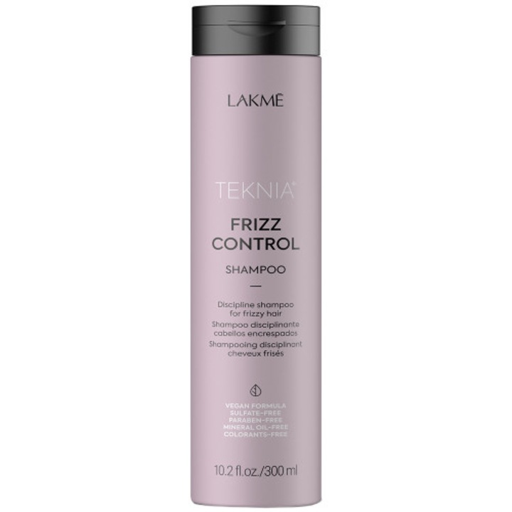 Lakmé Teknia Frizz Control Shampoo hajsimító sampon durva és rakoncátlan hajra 300 ml