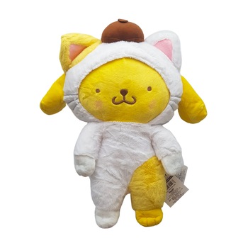 Jucarie de plus din seria Hello Kitty Sanrio Japonia, 33 cm, Pompompurin Galben Jucarie de plus din seria Hello Kitty Sanrio Japonia, 33 cm, Pompompurin Galben