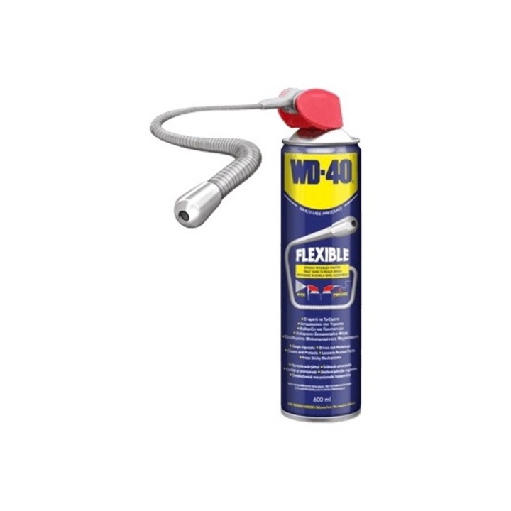 Spray cu lubrifiant multifunctional, WD-40 FLEXIBILE 600ML