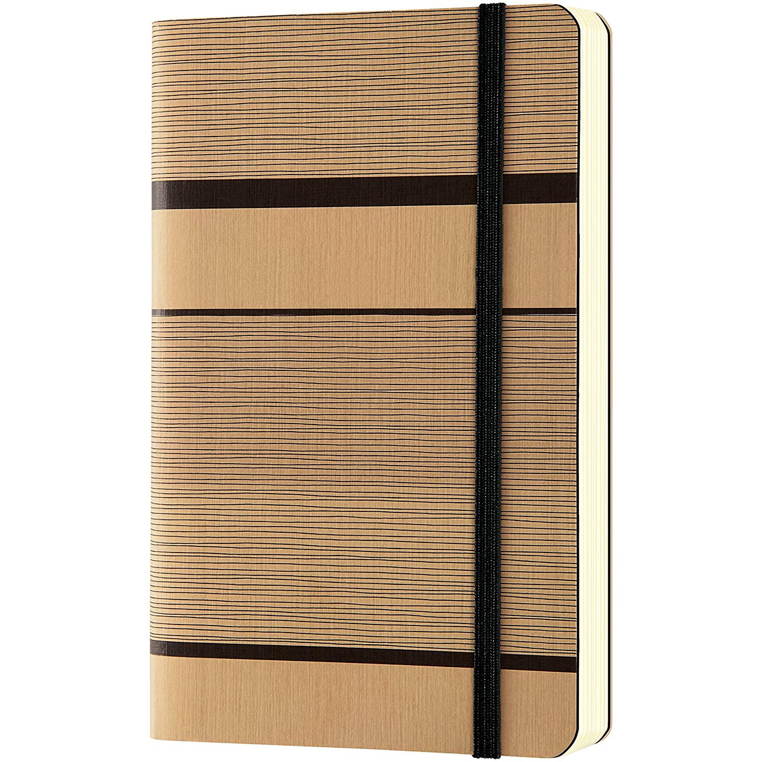 Bloc notes Castelli, Tatami, 9x14 cm, 192 pagini, hârtie ivory 70 g/mp velin, Beige Cappucino