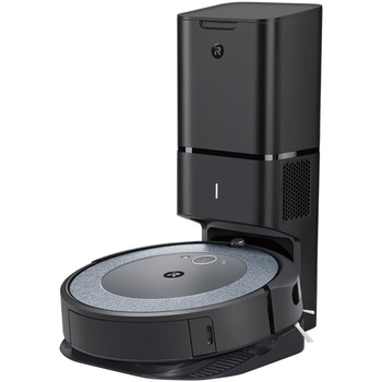 Robot aspirator iRobot Roomba i3+ (i3552), 26W, Li-ion, Clean Base -golire automata gunoi, WiFi, App, Alexa&Google, senzori scari , 2 perii Multi Surface rotative, patent iRobot, Gri mediu Robot aspirator iRobot Roomba i3+ (i3552), 26W, Li-ion, Clean Base -golire automata gunoi, WiFi, App, Alexa&Google, senzori scari , 2 perii Multi Surface rotative, patent iRobot, Gri mediu
