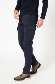 Napapijri, Pantaloni cargo regular fit Moto Wint 2, Bleumarin Napapijri, Pantaloni cargo regular fit Moto Wint 2, Bleumarin