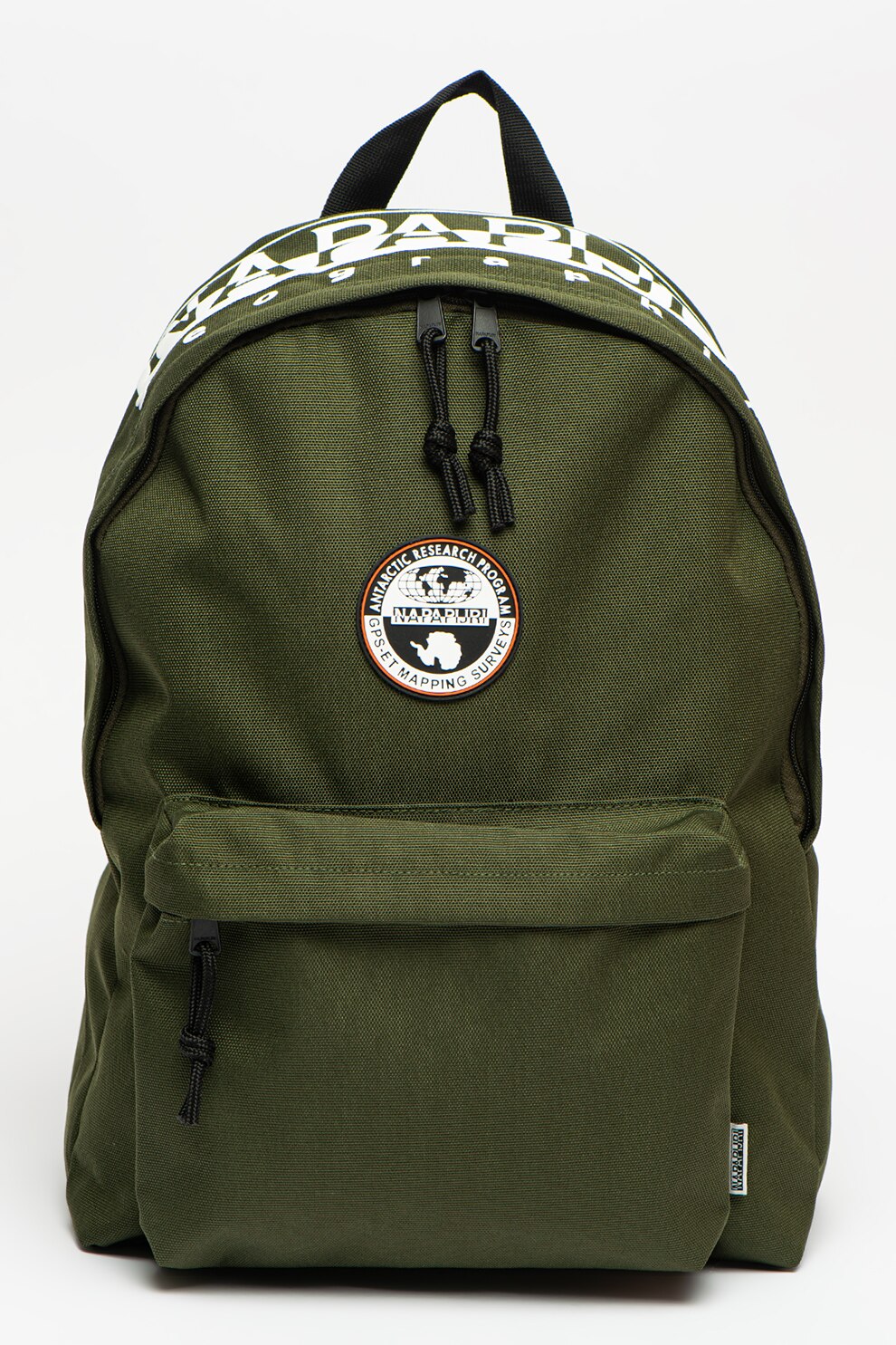 Napapijri, Rucsac unisex cu buzunar frontal Happy - 20L, Verde feriga