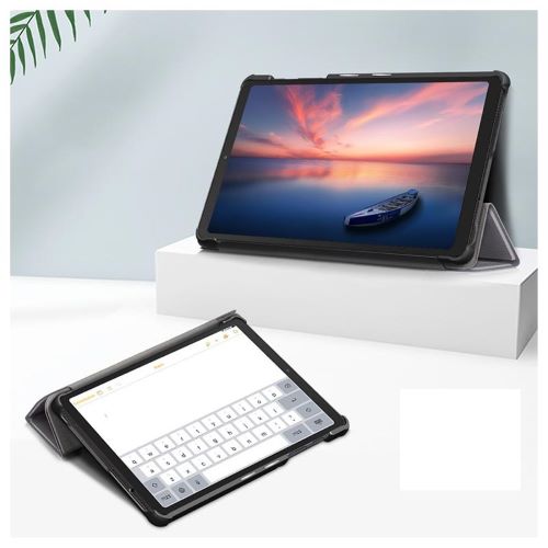 Husa Book Cover compatibila cu Samsung Galaxy Tab A11 Plus 2025, 11inch, Gri, TELGORBCS