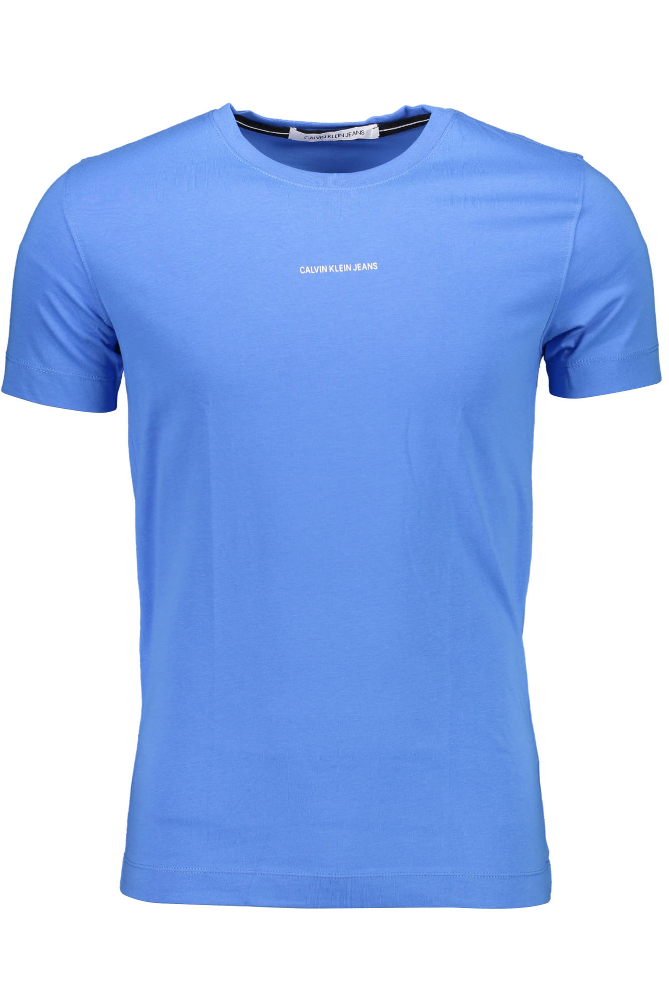 Tricou Barbati, Calvin Klein, Albastru, CKJ Logo Classic, Albastru
