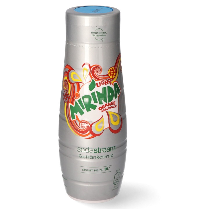 Sirop fara zahar SodaStream, Aroma Mirinda, 440 ml