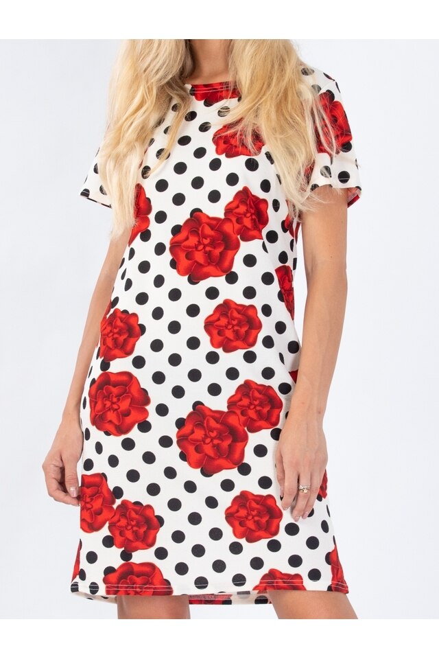 Rochie Dama Louise Alb