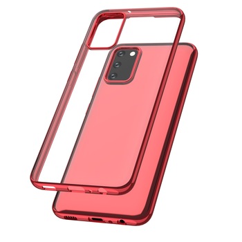 Capac Protectie Spate Cellara Colectia Electro Pentru Samsung Galaxy A02s - Rosu Capac Protectie Spate Cellara Colectia Electro Pentru Samsung Galaxy A02s - Rosu