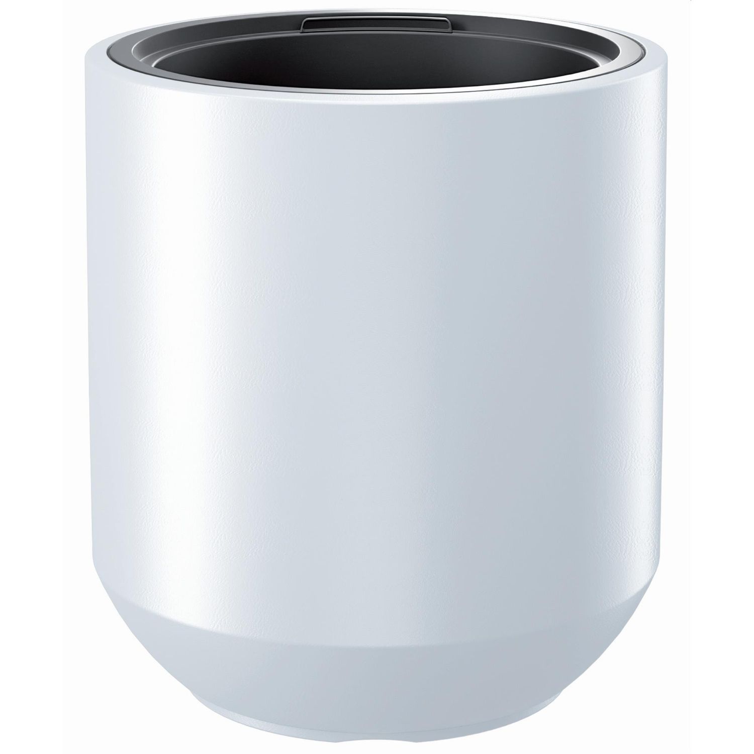 Ghiveci decorativ 2 in1 Prosperplast Heos, 39 x 44 x 18 cm, 46L, alb