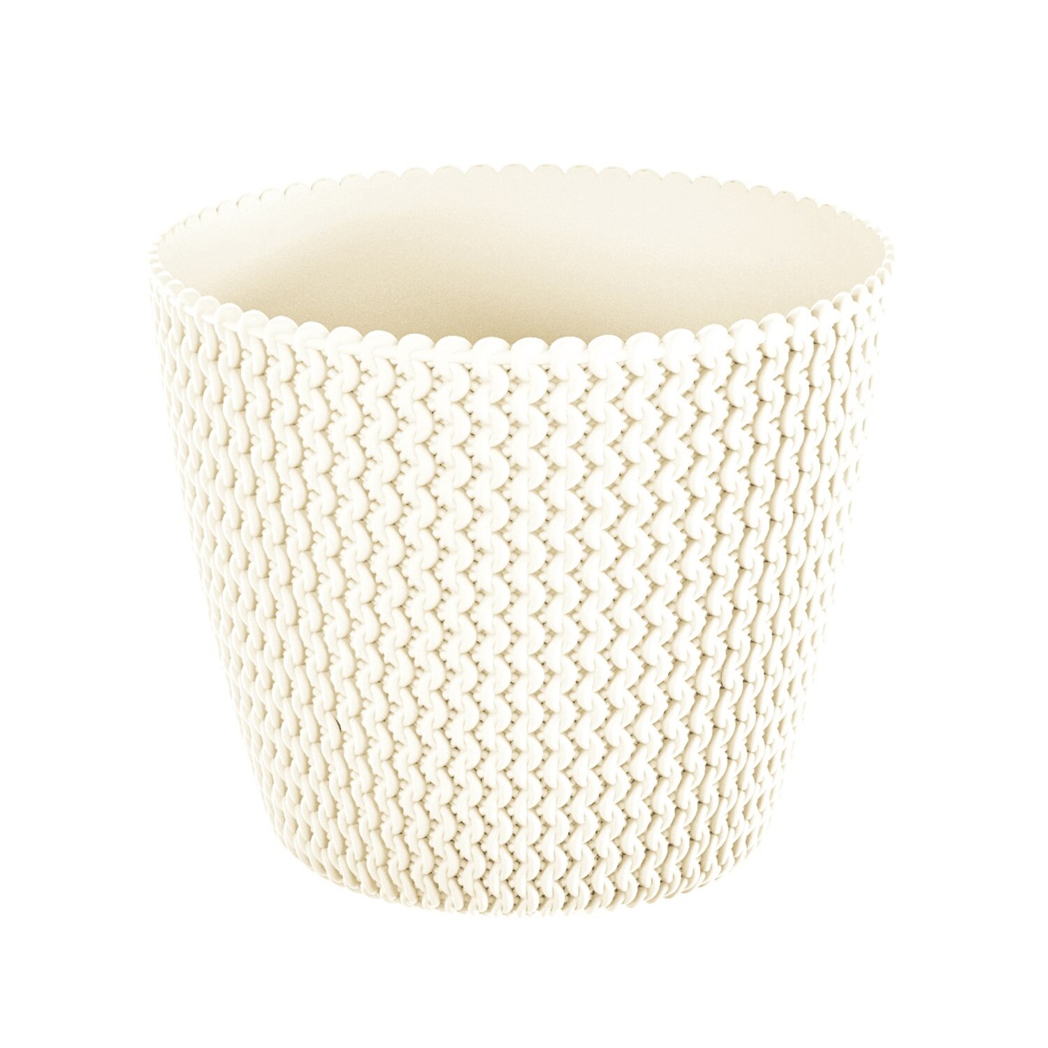 Ghiveci Splofy DSP400, 39 x 33 cm, crema