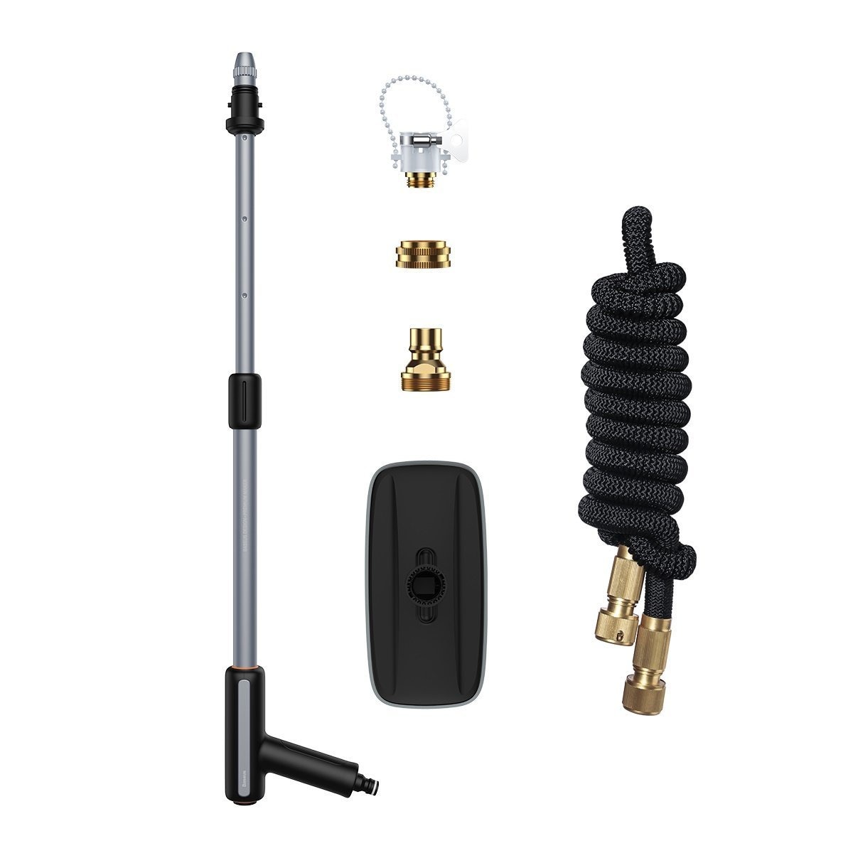 Set accesorii Baseus Clean Guard CRXC01-G01 pentru masina de spalat cu presiune, 30 m