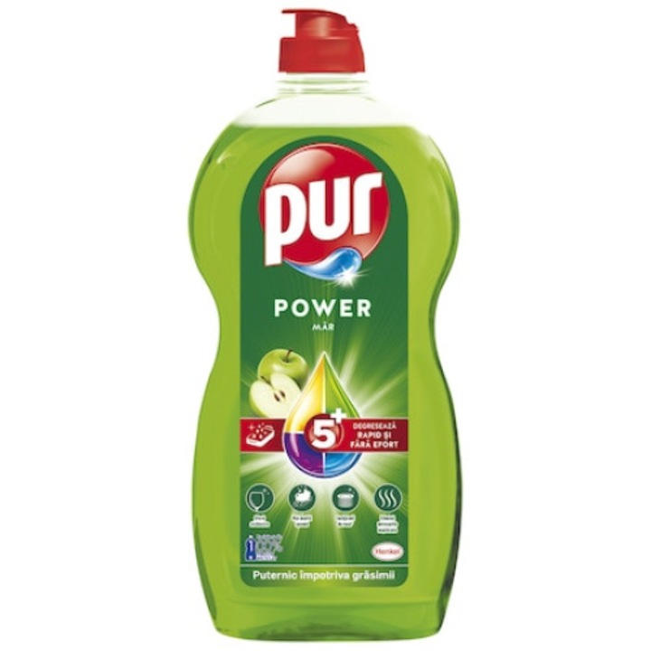 Detergent de vase Pur Power Apple 450ml