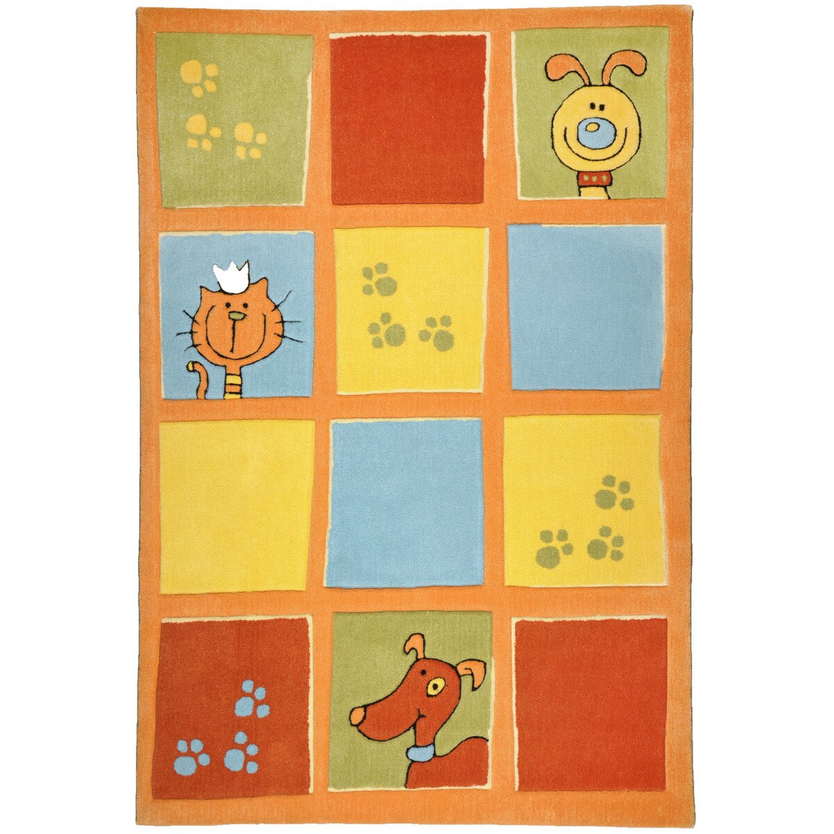 Covor Copii & Tineret Arven, Acril, Portocaliu, 100x160 - C72-104711