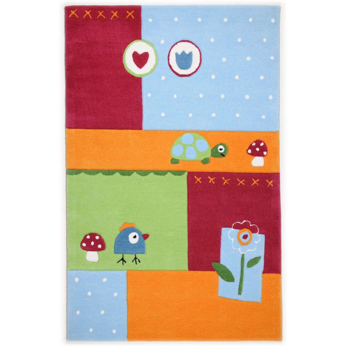 Covor Copii & Tineret Arven, Acril, Multicolor, 100x160 - C72-104710