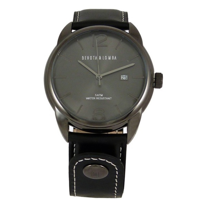Férfi karóra Devota and Lomba DL009M-01BKBLACK (42 mm)