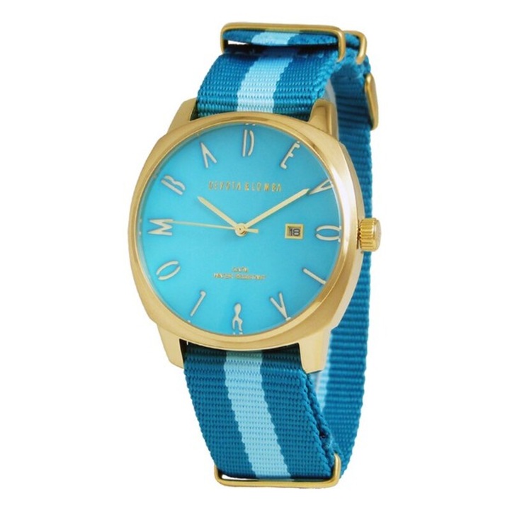 Férfi karóra Devota and Lomba DL008MSPBLBL-02BLUE (42 mm)