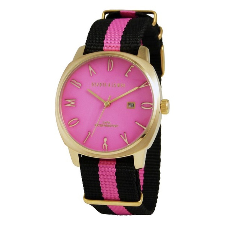 Férfi karóra Devota and Lomba DL008MSPBK-PK-02PINK (42 mm)