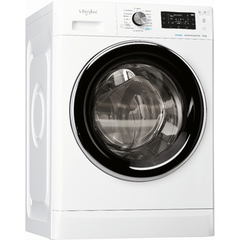 Masina de spalat rufe Whirlpool FFD 9458 BCV EE, 1400 RPM, 9 kg, Tehnologia al Saselea Simt, Motor Inverter, Fresh Care+, Clasa B Masina de spalat rufe Whirlpool FFD 9458 BCV EE, 1400 RPM, 9 kg, Tehnologia al Saselea Simt, Motor Inverter, Fresh Care+, Clasa B