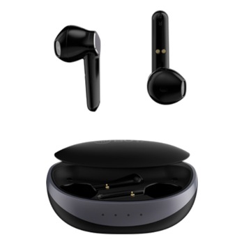 Casti True Wireless Boya Stereo, Bluetooth V5.1, USB-C, In-Ear, Negru Casti True Wireless Boya Stereo, Bluetooth V5.1, USB-C, In-Ear, Negru