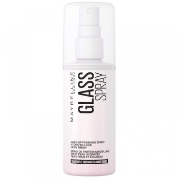 Spray Maybelline Glass pentru fixarea machiajului 100 ml Spray Maybelline Glass pentru fixarea machiajului 100 ml