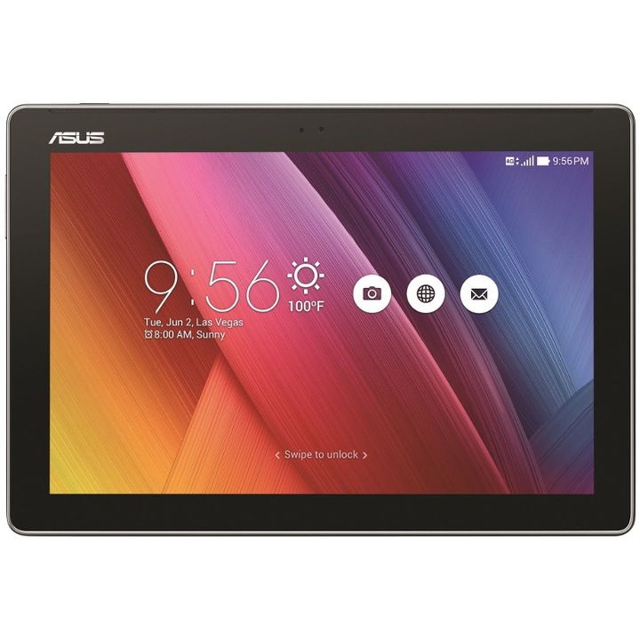 Tableta ASUS ZenPad 10 Z300CNG, 10.1", Quad-Core 1.1GHz, 2GB RAM, 16 GB, 3G, IPS, Dark Grey