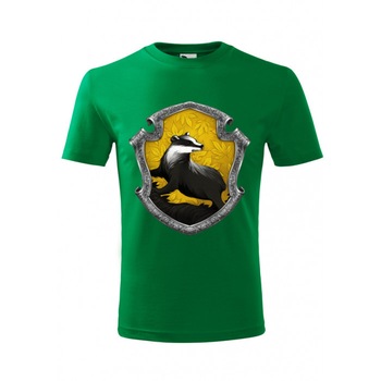 Tricou copii, print Harry Potter (Bursuc), Malfini, bumbac, verde, 10 ani/146 cm Tricou copii, print Harry Potter (Bursuc), Malfini, bumbac, verde, 10 ani/146 cm