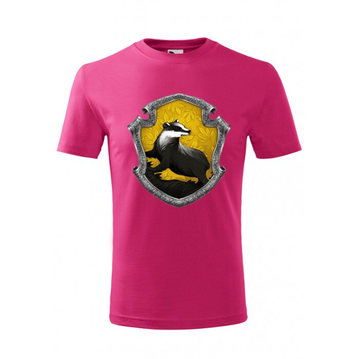 Tricou copii, print Harry Potter (Bursuc), Malfini, bumbac, Mov