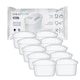 Set 10 Filtre pentru apa, Aquafloow Maxi, compatibil cu Brita Aquaphor Dafi