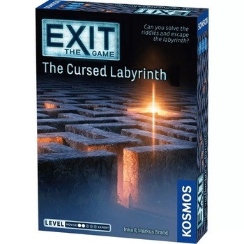 Joc de Societate Exit The Cursed Labyrinth Joc de Societate Exit The Cursed Labyrinth