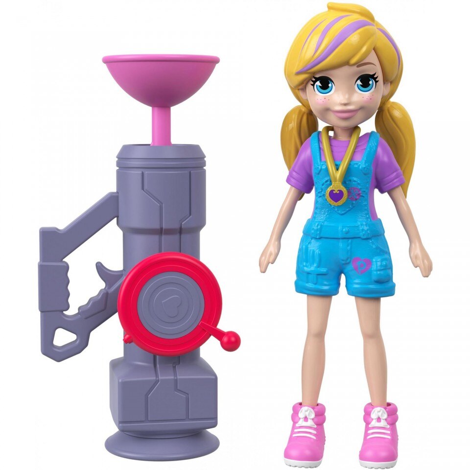 Set de joaca Polly Zip 'n' Blast Polly Pocket, Mattel